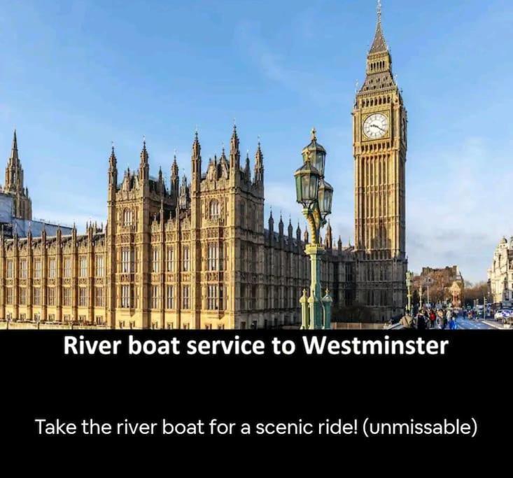 Snuggle Inn - Riverside Apartments - Views Over Looking London River Thames, Close To O2 Arena, London Excel, London City Airport, Thames Clipper- River Boat Service, Woolwich Ferry, Onsite Parking, Twin Room Option Available Extérieur photo