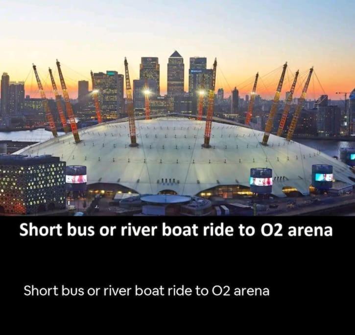 Snuggle Inn - Riverside Apartments - Views Over Looking London River Thames, Close To O2 Arena, London Excel, London City Airport, Thames Clipper- River Boat Service, Woolwich Ferry, Onsite Parking, Twin Room Option Available Extérieur photo